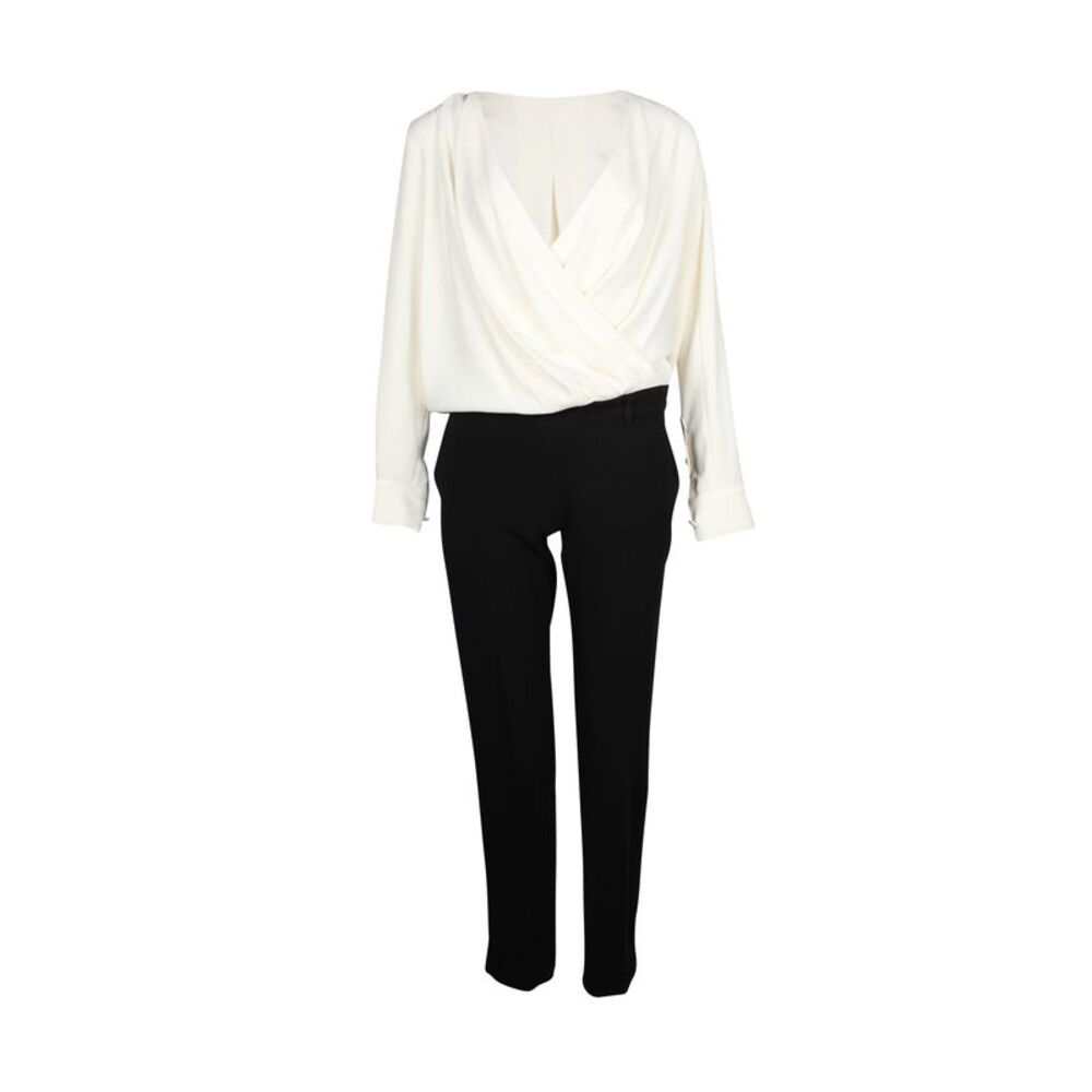 Iro Ester Jumpsuit in White Acetate